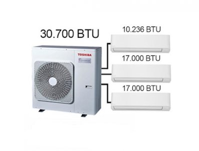 Toshiba Multi Klima 3 lü Kombinasyon 4