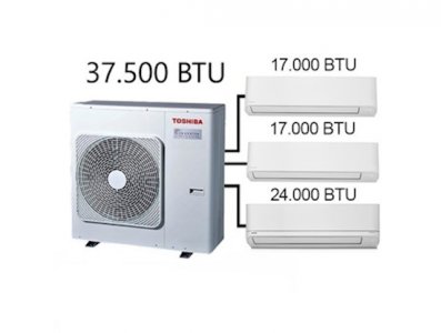 Toshiba Multi Klima 3 lü Kombinasyon 8